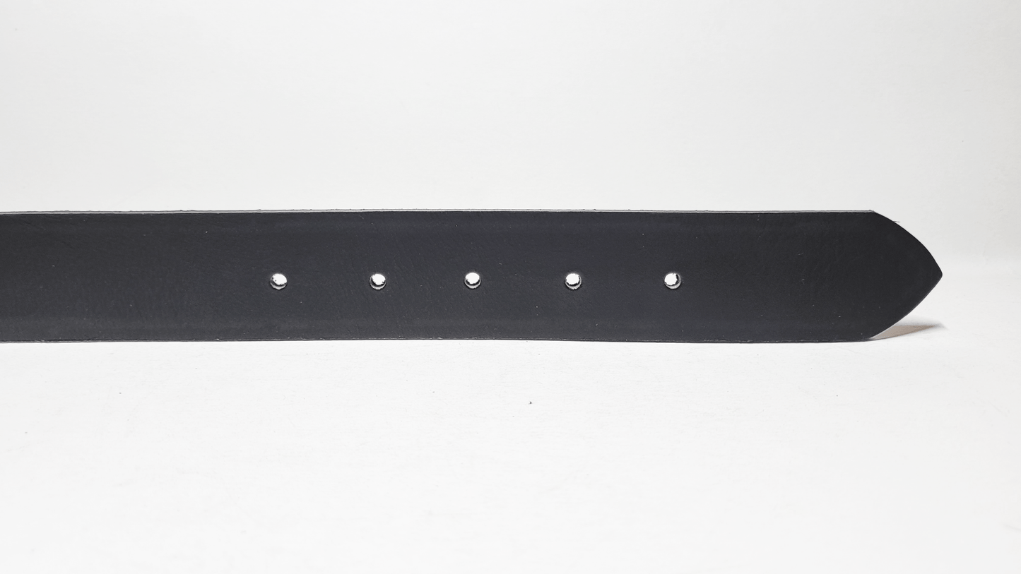 Handmade Genuine Buffalo Leather Belt - Buffalo Artisanal - C-CBLACK