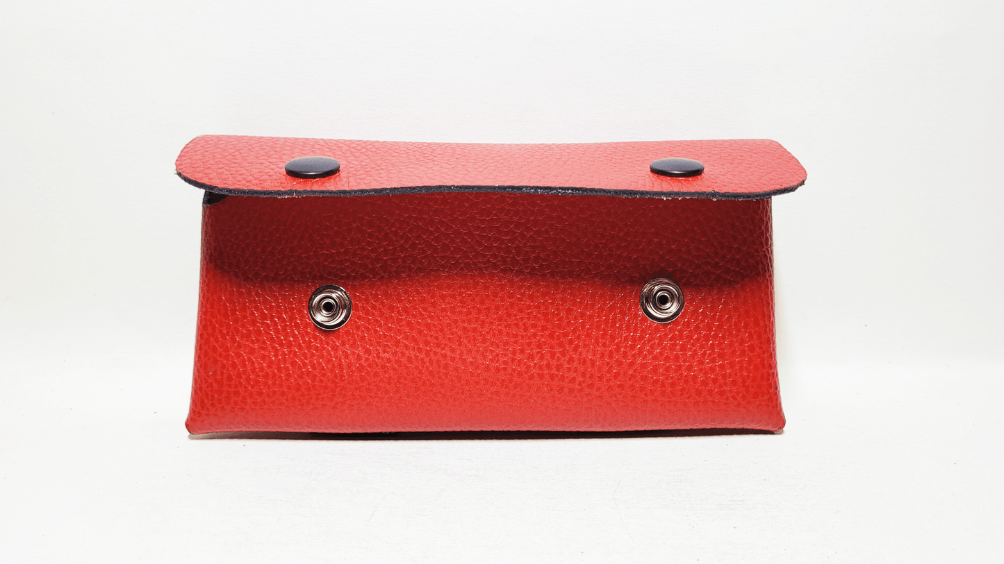 Handmade Leather Cellphone Case - Buffalo Artisanal - ETL-RED