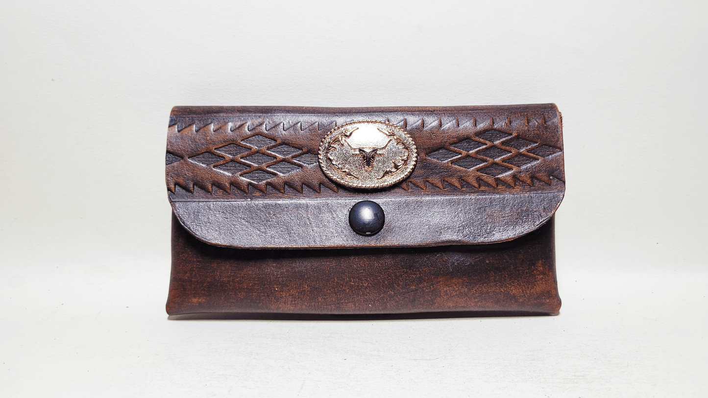 Handmade Leather Cellphone Case - Buffalo Artisanal - ETS-234