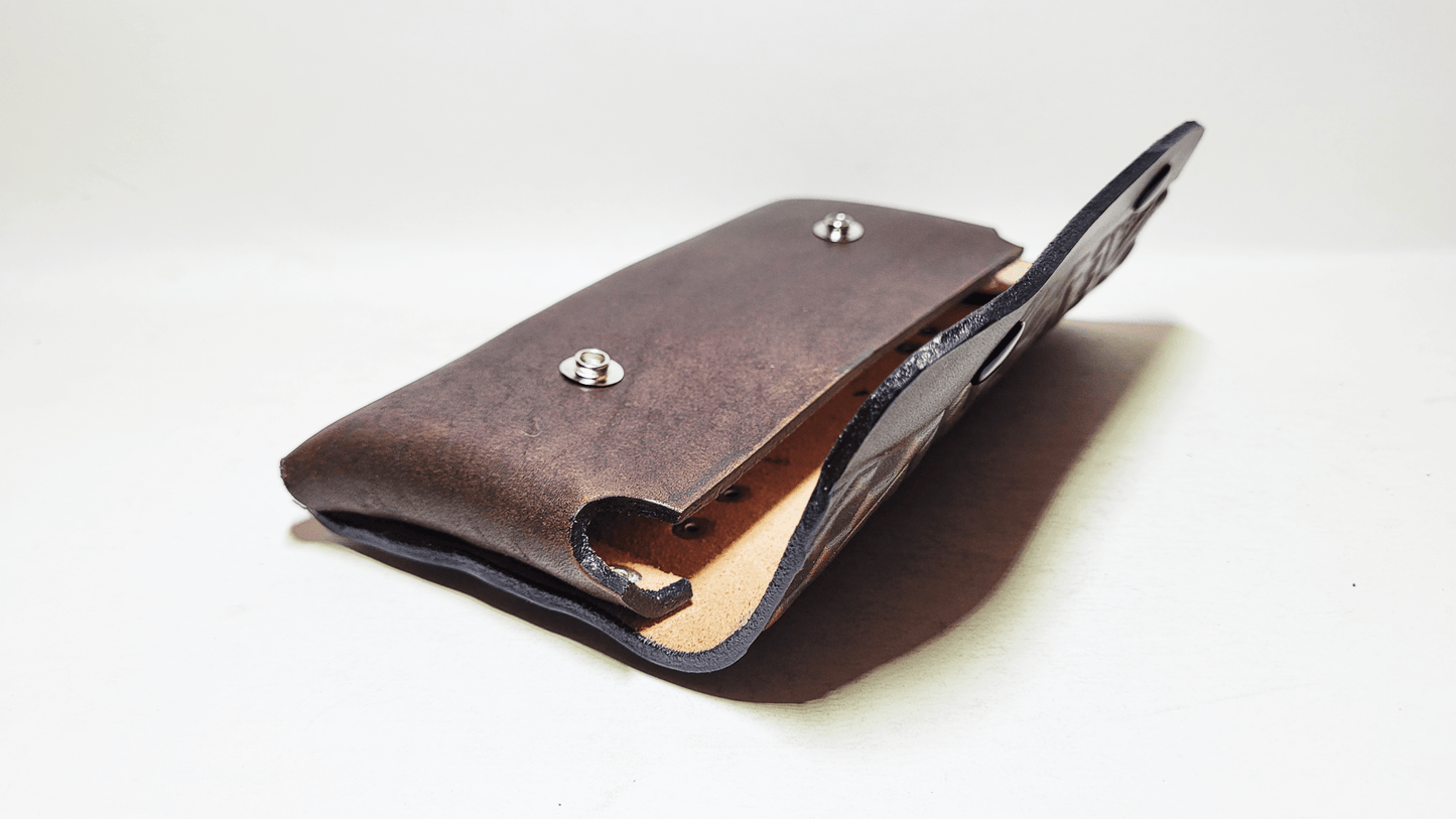 Handmade Leather Cellphone Case - Buffalo Artisanal - ETL-239