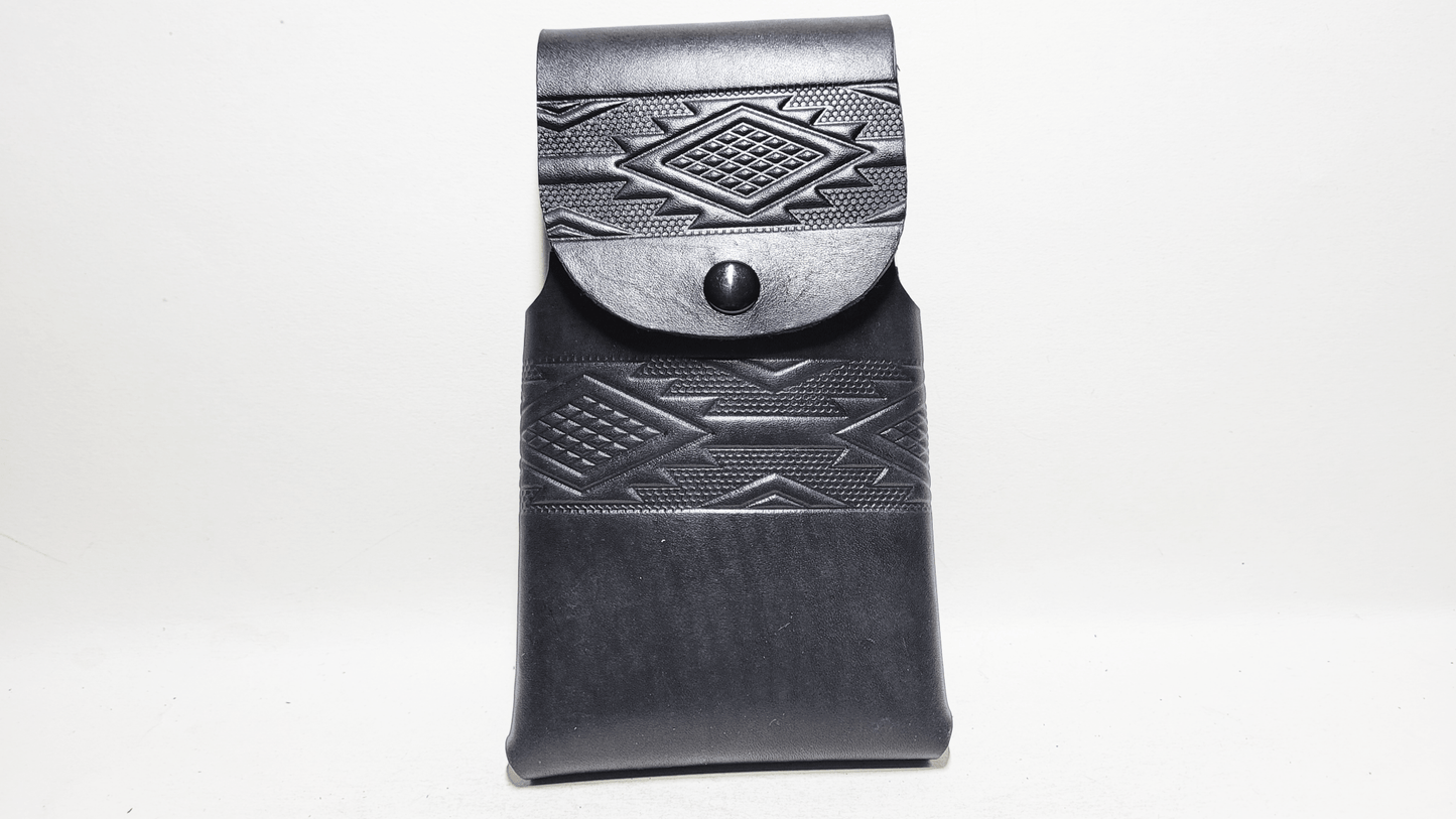 Handmade Leather Cellphone Case - Buffalo Artisanal - ET-240