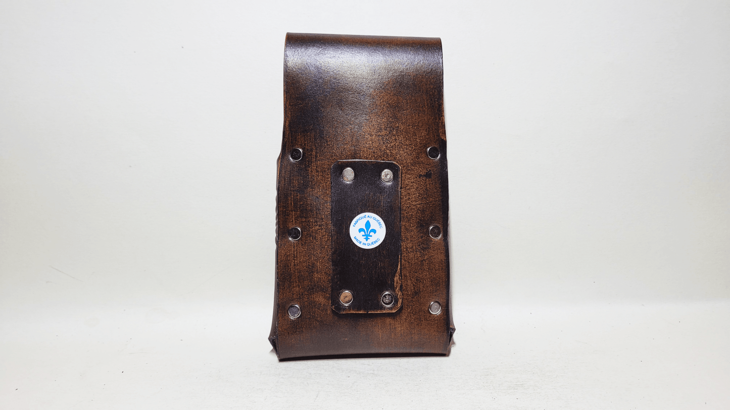 Handmade Leather Cellphone Case - Buffalo Artisanal - ET-252