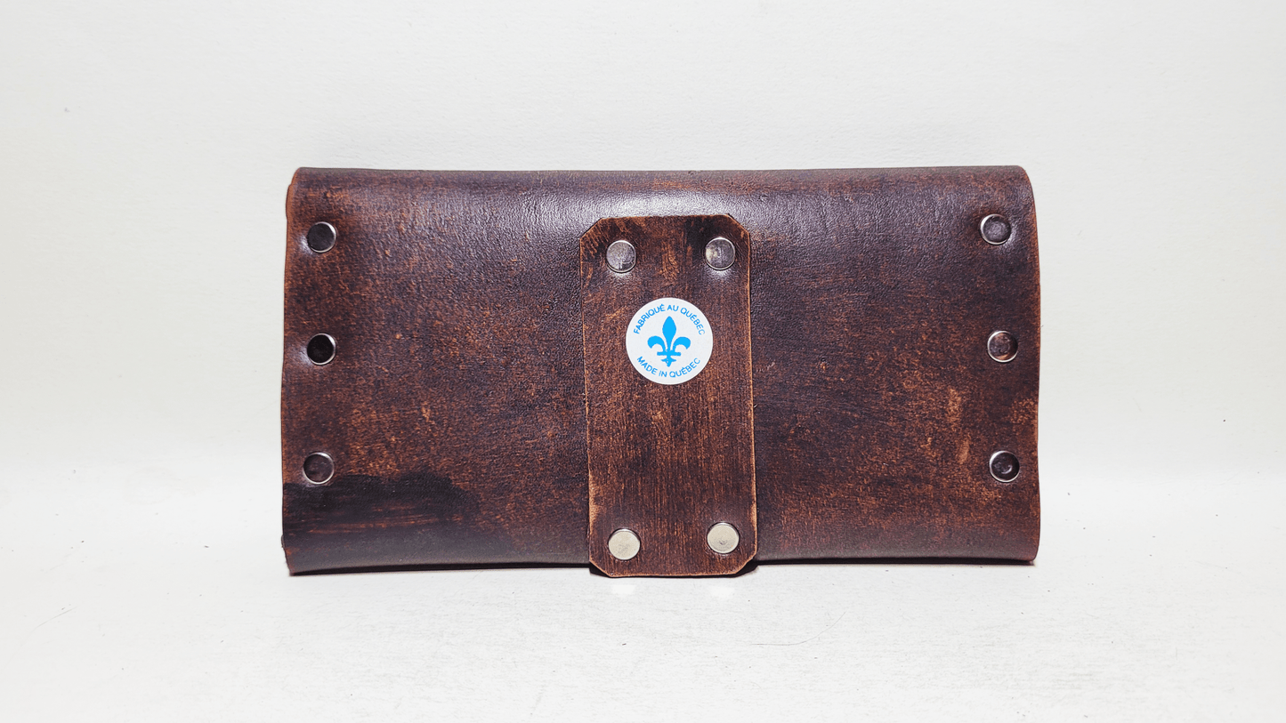 Handmade Leather Cellphone Case - Buffalo Artisanal - ETS-234