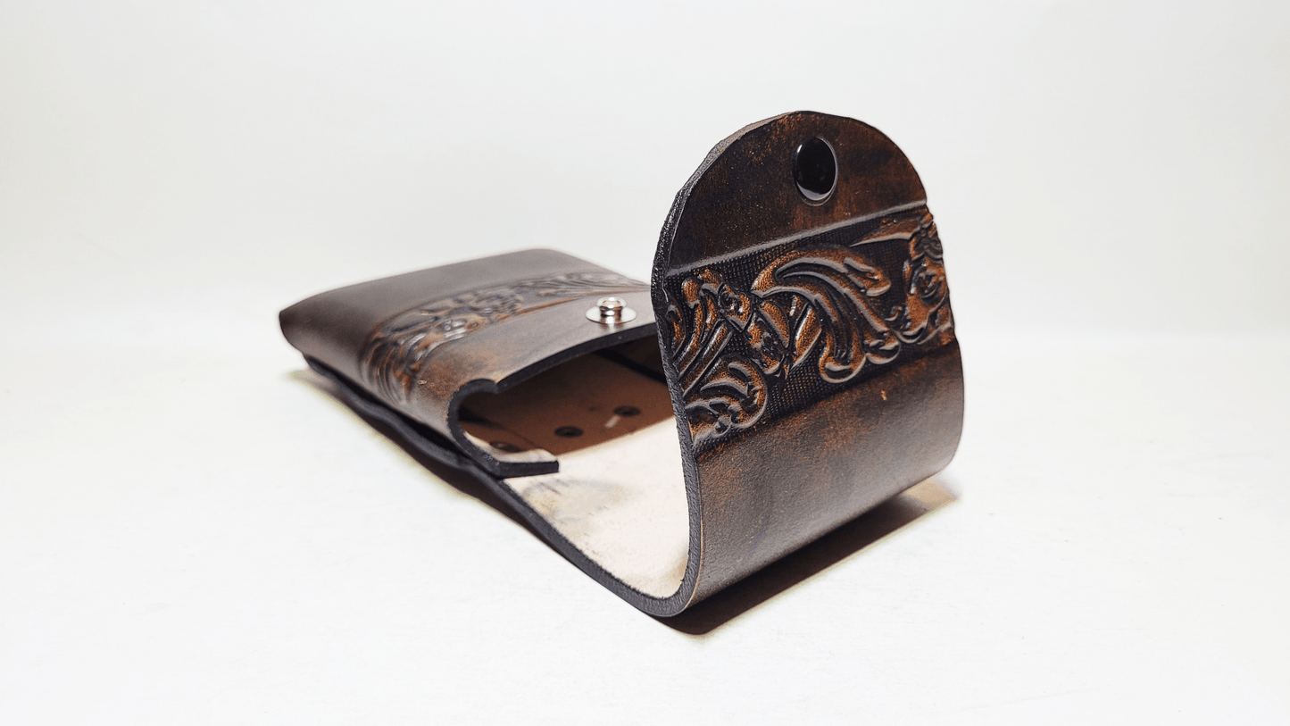 Handmade Leather Cellphone Case - Buffalo Artisanal - ET-252