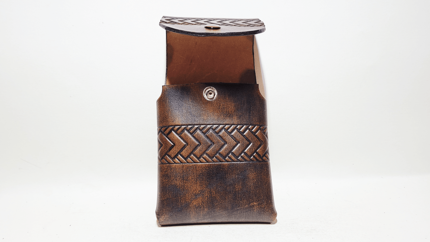 Handmade Leather Cellphone Case - Buffalo Artisanal - ET-254