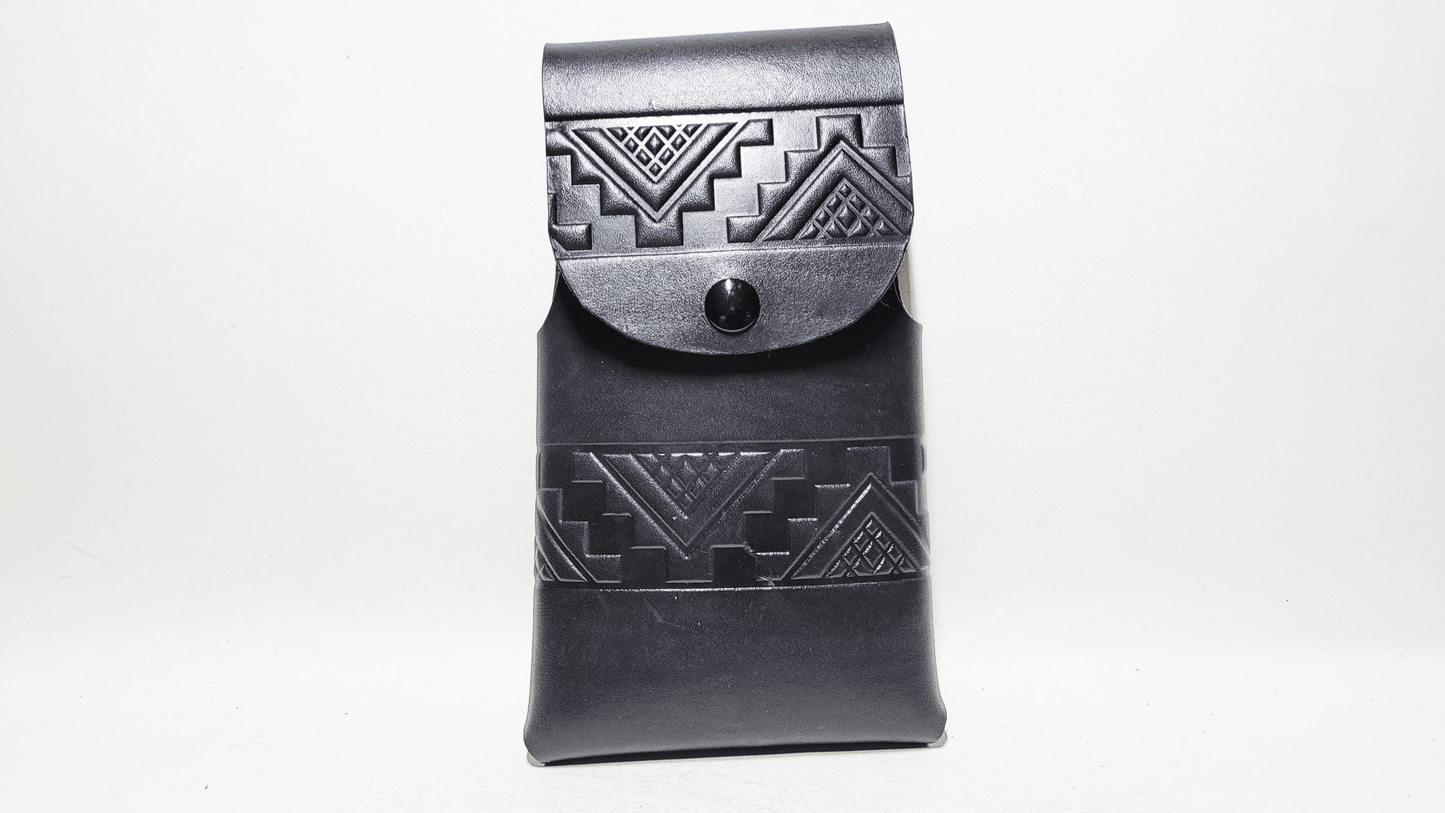 Handmade Leather Cellphone Case - Buffalo Artisanal - ET-239