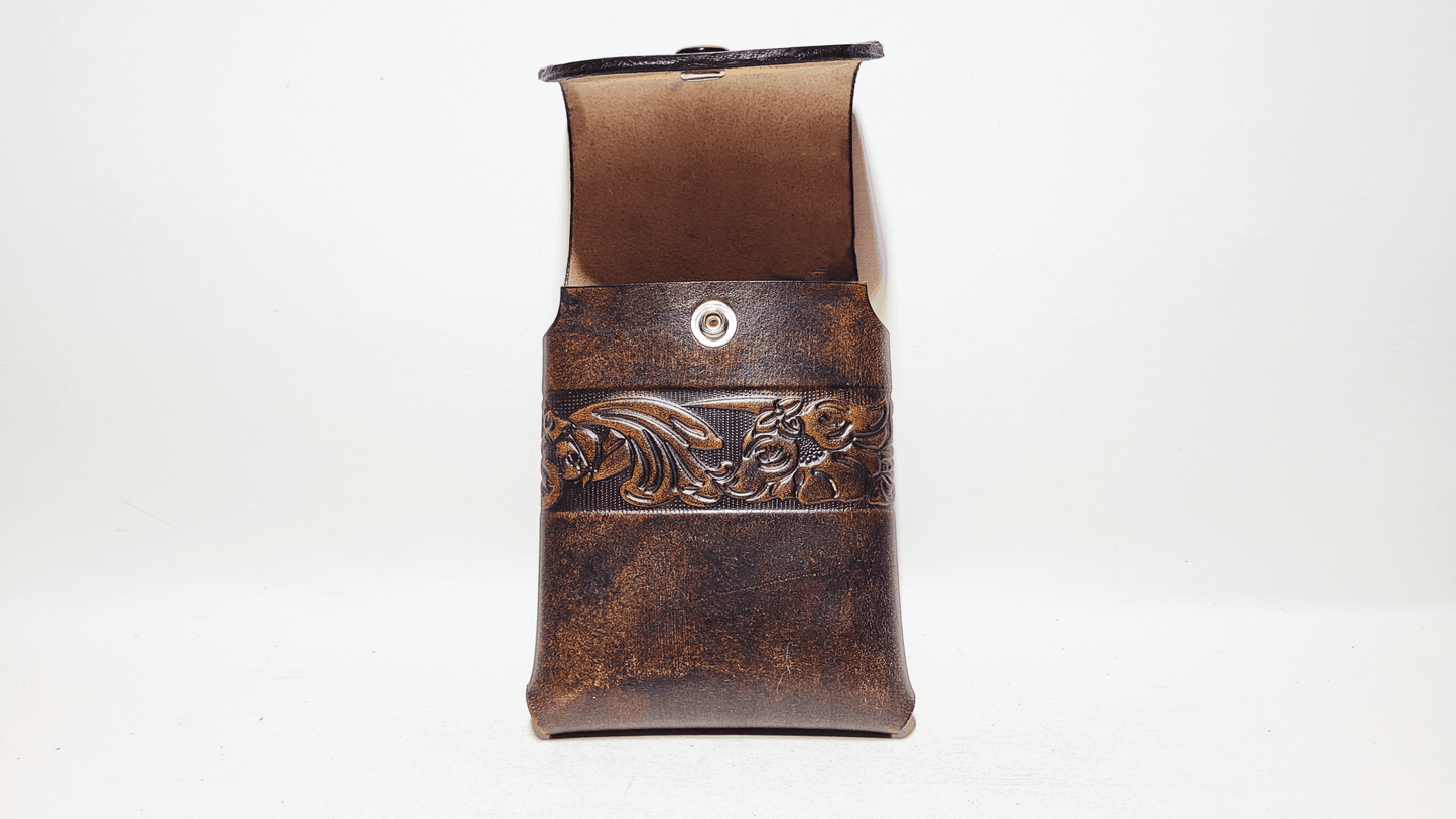 Handmade Leather Cellphone Case - Buffalo Artisanal - ET-252
