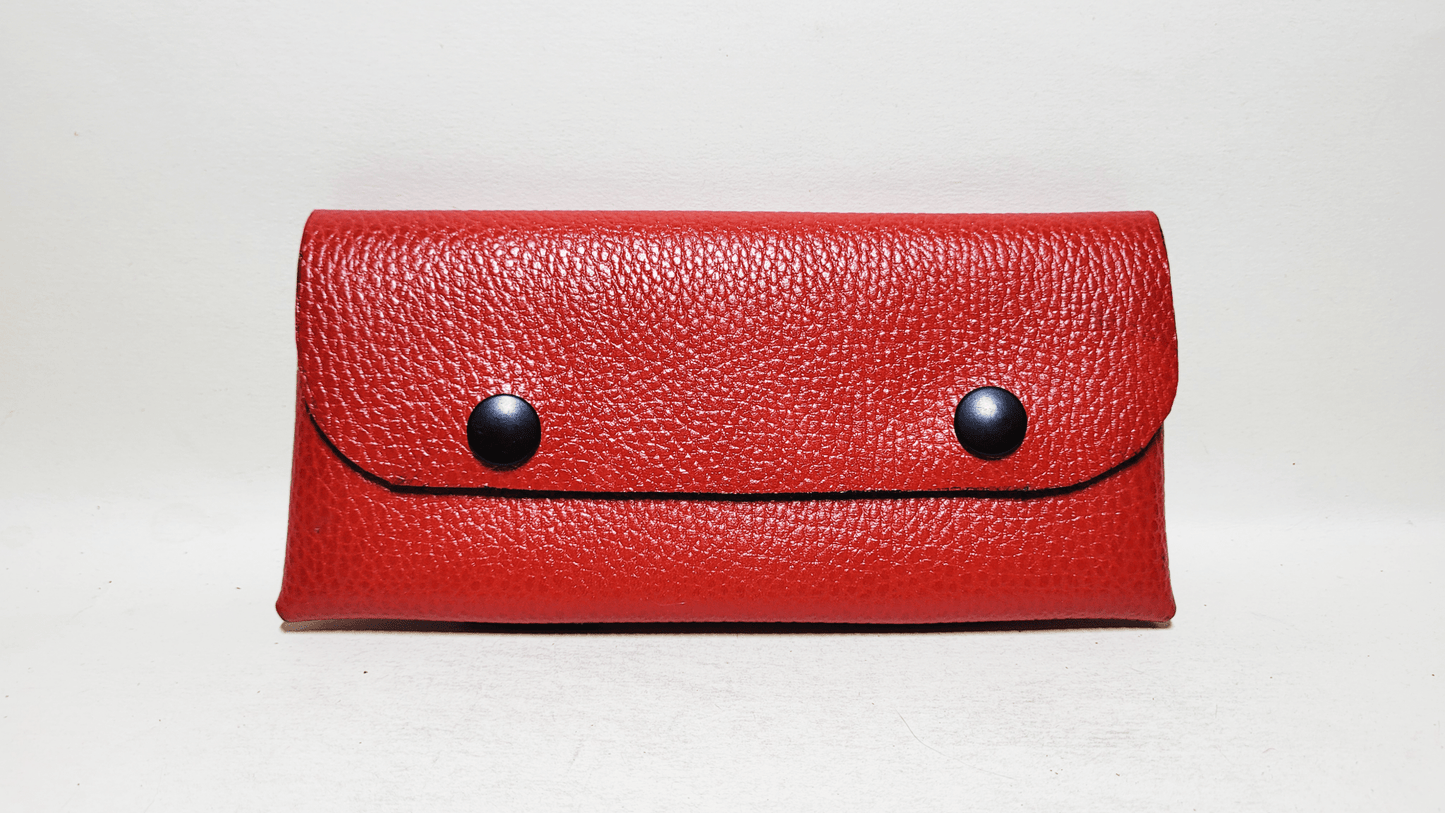 Handmade Leather Cellphone Case - Buffalo Artisanal - ETL-RED