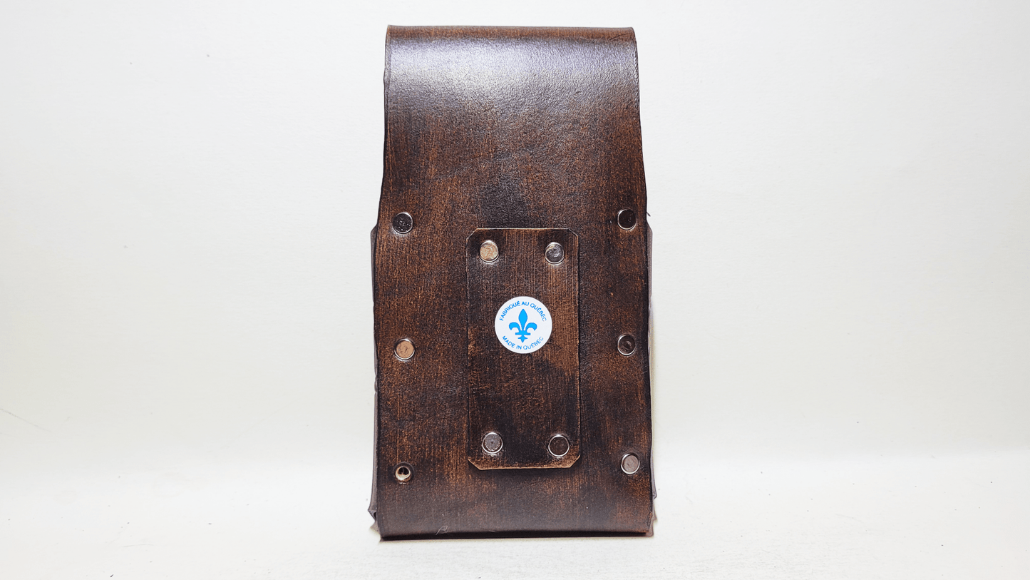 Handmade Leather Cellphone Case - Buffalo Artisanal - ET-254