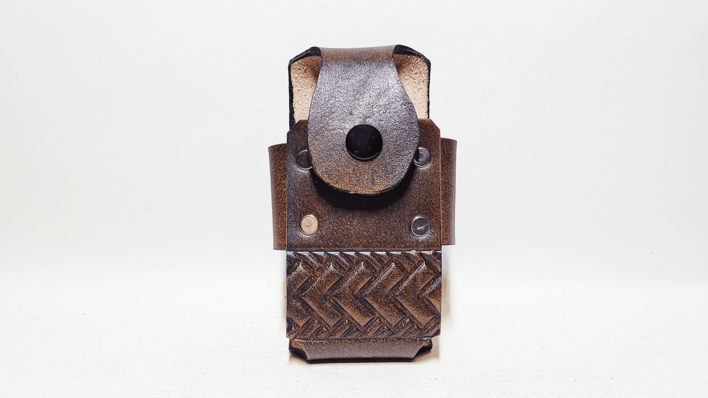 Handmade Leather Flip Cellphone Case - Buffalo Artisanal - ETF-254