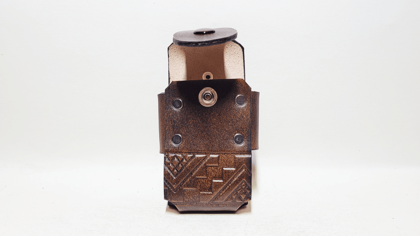 Handmade Leather Flip Cellphone Case - Buffalo Artisanal - ETF-239