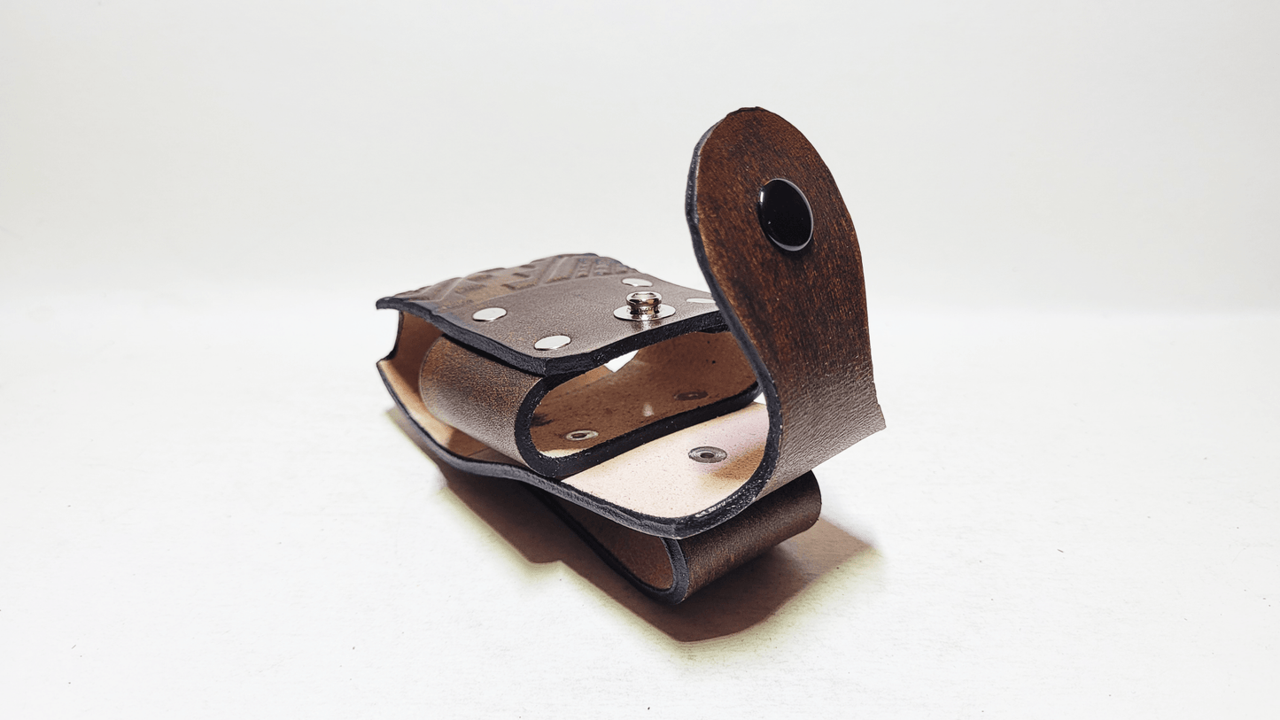 Handmade Leather Flip Cellphone Case - Buffalo Artisanal - ETF-239